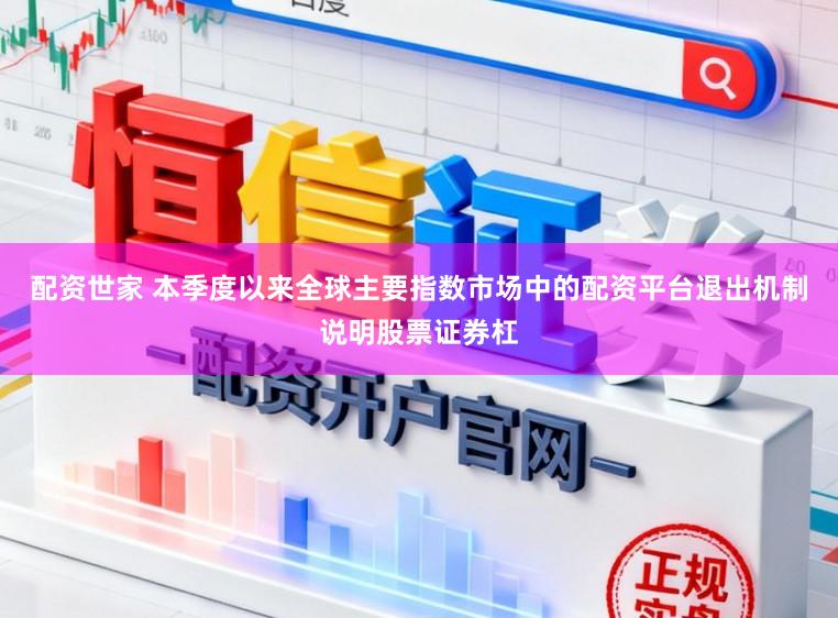 配资世家 本季度以来全球主要指数市场中的配资平台退出机制说明股票证券杠