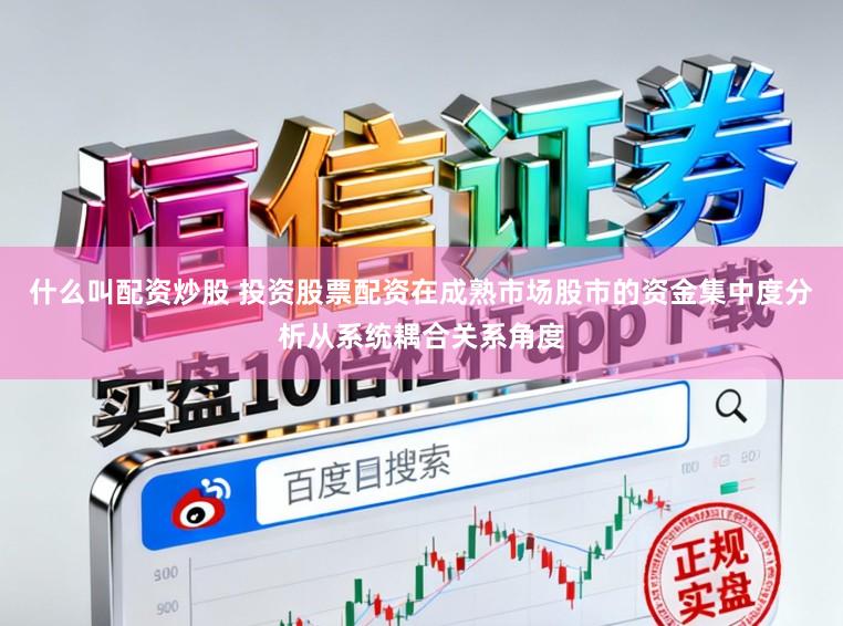 什么叫配资炒股 投资股票配资在成熟市场股市的资金集中度分析从系统耦合关系角度